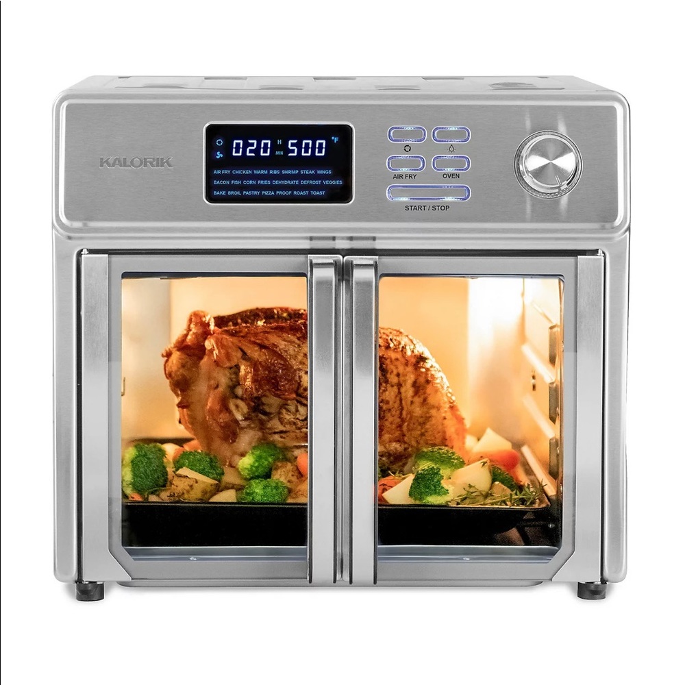 Kalorik MAXX 26-qt. Stainless Steel Digital Air Fryer Oven Grill